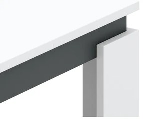 Dohányzóasztal OLAF fehér/antracit