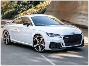 Poszterek 135x100 Fehér Audi Quattro Tt Rs