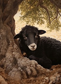 Poszter 40x55cm Nyugalom a sötétben