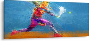 Kép - Festett teniszező (120x50 cm)