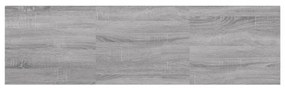 szürke sonoma színű szerelt fa TV-szekrény 140 x 40 x 35,5 cm