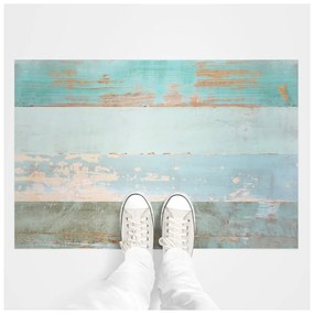 Floor Sticker Parquet Côte d'Opale padlómatrica, 90 x 60 cm - Ambiance