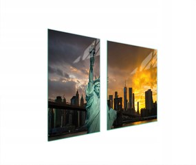 Üveglap És Vágódeszka 100x52 Város Edzett Üveg