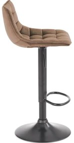 Bárszék 106x43 cm antracit/barna