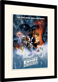 Keretezett poszter Star Wars: Empire Strikes Back - One Sheet