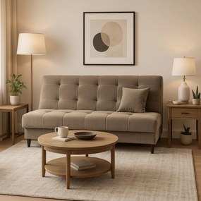 Zestaw 2x Wersalka Rozkładana LIMA Beżowa