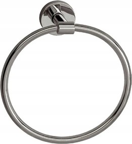 Merida Kerek Törölközőtartó, Krómozott Réz