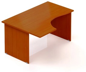 Visio ergonomikus asztal 140 x 100 cm, bal, cseresznye