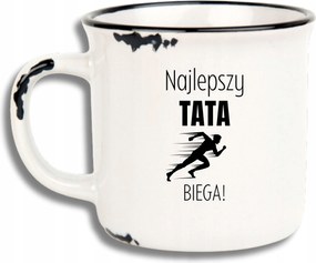 Bögre Fehér Retro Vicces Ajándék Apák Napja Legjobb Apa Fut