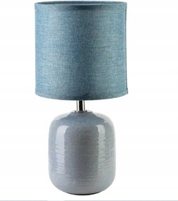 Leti Asztali lámpa 10x14x28,5cm kék Mondex