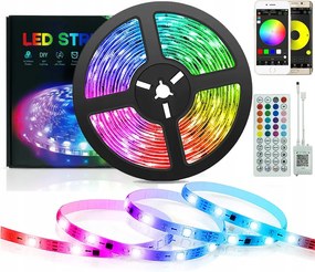 Led szalag 5M Rgb 5050 Bluetooth Alkalmazás Készlet