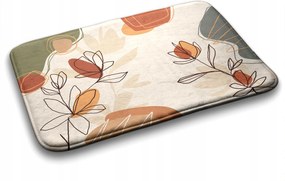 Fürdőszobaszőnyeg Geometrikus absztrakt 75x45 cm