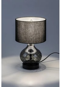 Rabalux 74034 - Asztali lámpa PIRELO 1xE14/25W/230V füstös