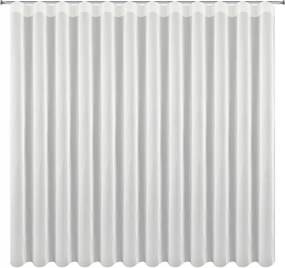 Krémszínű függöny Violet 200X260 Hullám 1:2 sima fátyol