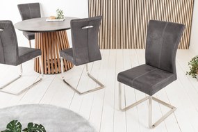 SAMSON design szék- vintage szürke