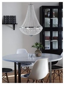 Gränsö ezüstszínű függőlámpa, ⌀ 40 cm - Markslöjd