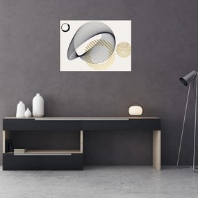 Kép - Geometriai formák N⁰3 (70x50 cm)