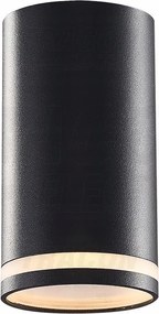 Mennyezeti lámpatest cső, fekete 1xGU10 SPGU10LMB