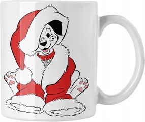 Karácsonyi dalmata bögre Mikulás ajándék