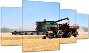 Képek 160x90 Kombájn az aratás során