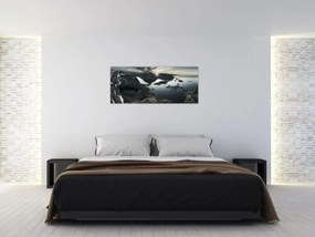 Kép - Norvég hegyek (120x50 cm)