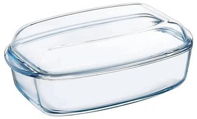 PYREX 6,7 l sütőtál fedővel