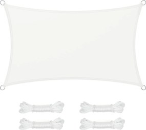 Kerti napvitorla 300x500cm, strapabíró szövet, napvédelem