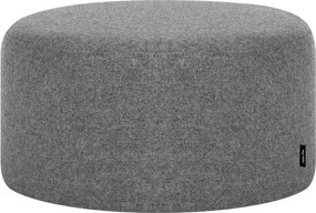 Szürke gyapjú puff Folk – noo.ma