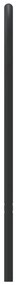 fekete fém fejtámla 160 cm
