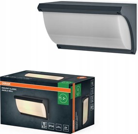 Kerti fali lámpa Kültéri homlokzati lámpa E27 Szürke IP54 Endura Osram