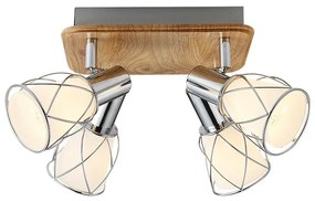 Prezent 75453 - Spotlámpa PADRE 4xE14/40W/230V