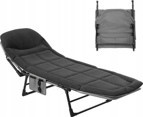 Yitahome Összecsukható Utazóágy Kényelmes Napozóágy 200x65 Max 150KG