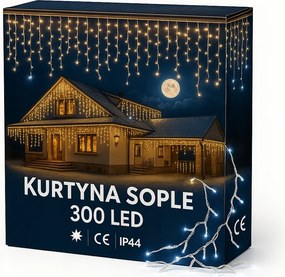 Karácsonyi Otthoni Világítás Kültéri Led Lámpák 300 Jégcsapok Fények otthonra