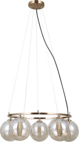 Italux Molite PND-1098-5R-HB Függőlámpa 5x5W/G9 IP20