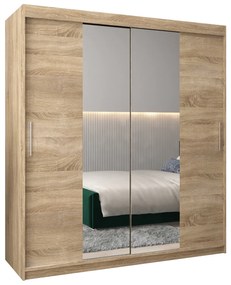 Ruhásszekrény 180 cm Toki 1 (szonoma tölgy + szonoma tölgy). 1064928