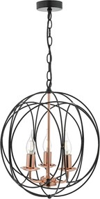 Dar Lighting PHOENIX PHO0322 Függőlámpa 3x40W/E14 IP20