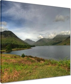 Vászonkép 50x50 Hegyek kilátás