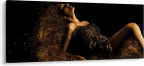 Kép - Egy nő aranyból (120x50 cm)