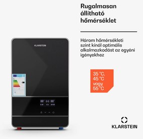 Blaze Flow Elektromos átfolyós vízmelegítő, rozsdamentes acél fűtőelem, LED kijelző, 24 kW