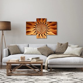 Kép - Fa kollázs (90x60 cm)