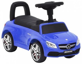 Kék mercedes-benz c63 pedálos autó