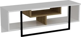 Asal TV-állvány, fehér-fekete, 119,4 cm – TR875ZNA3046