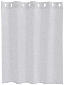 Függönyök függönyökkel 2 pcs Világosszürke 140x140cm Poliészter
