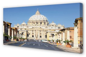 Canvas képek Róma székesegyház utcák épületek 120x60 cm