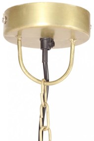 kerek sárgaréz ipari függőlámpa 25 W 42 cm E27
