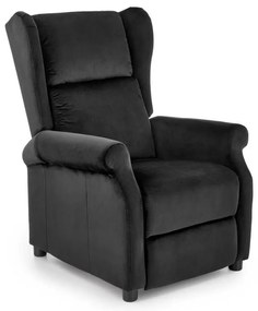 RELAXA állítható fotel, fekete