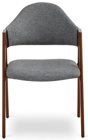 Elegáns Étkezőszék Szürke/Dió Színben. RUIZ