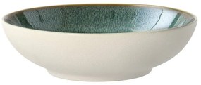 Fehér-zöld kőedény tálka 900 ml Gastro White/Green – Bitz