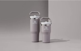Világosszürke rozsdamentes acél termosz 600 ml IceFlow™ Flip Straw 2.0 Tumbler Ash – Stanley