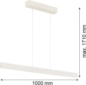 Argon BALANS 8302 Függőlámpa 1x35W/LED 3000K 4725LM IP20